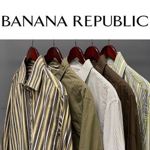 BUNDLE Banana Republic Button Down Dress Shirts